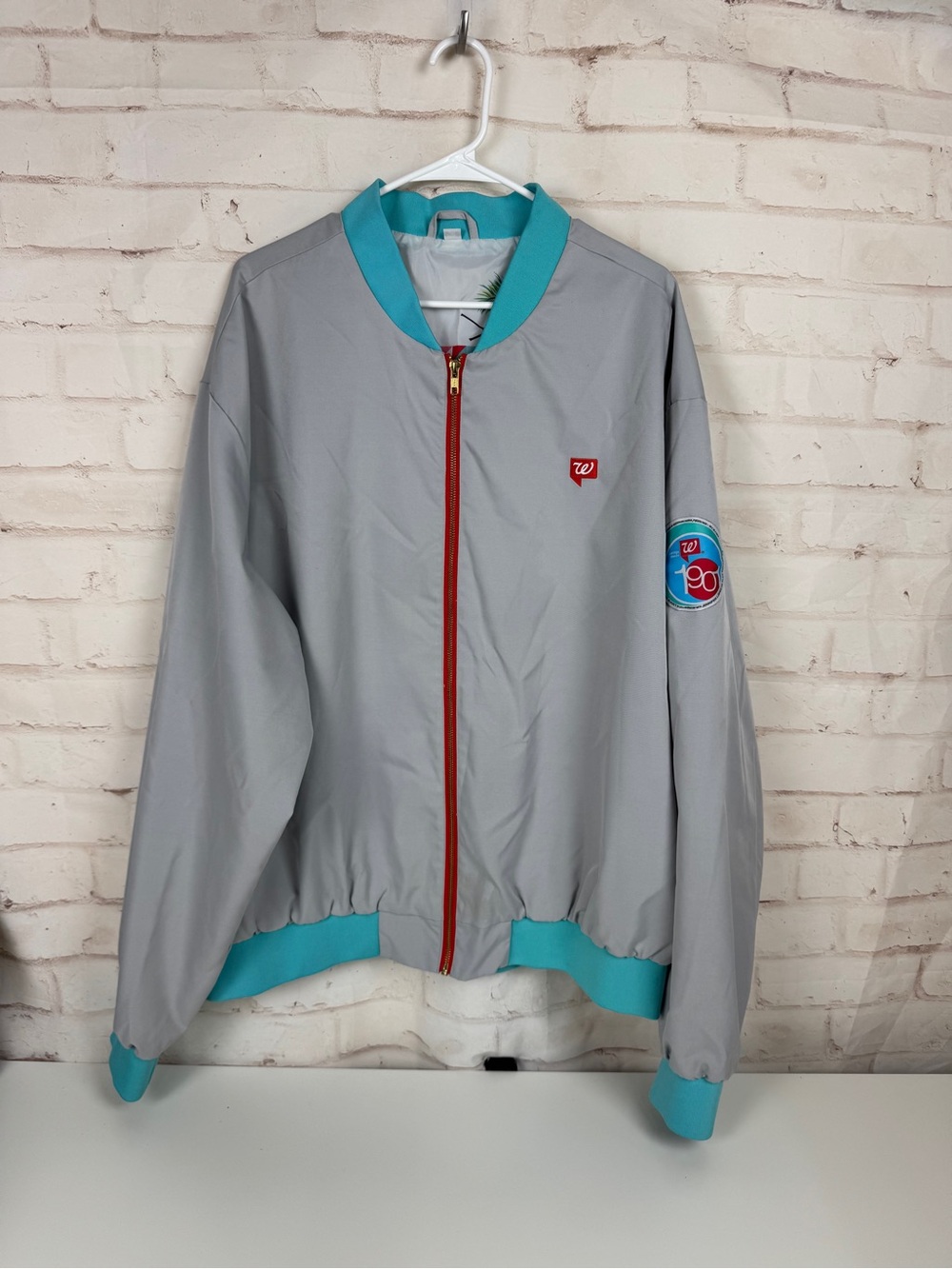 Miriam Budet Walgreens Bomber Jacket Size 5XL Jennifer Lopez Alex Rodriguez